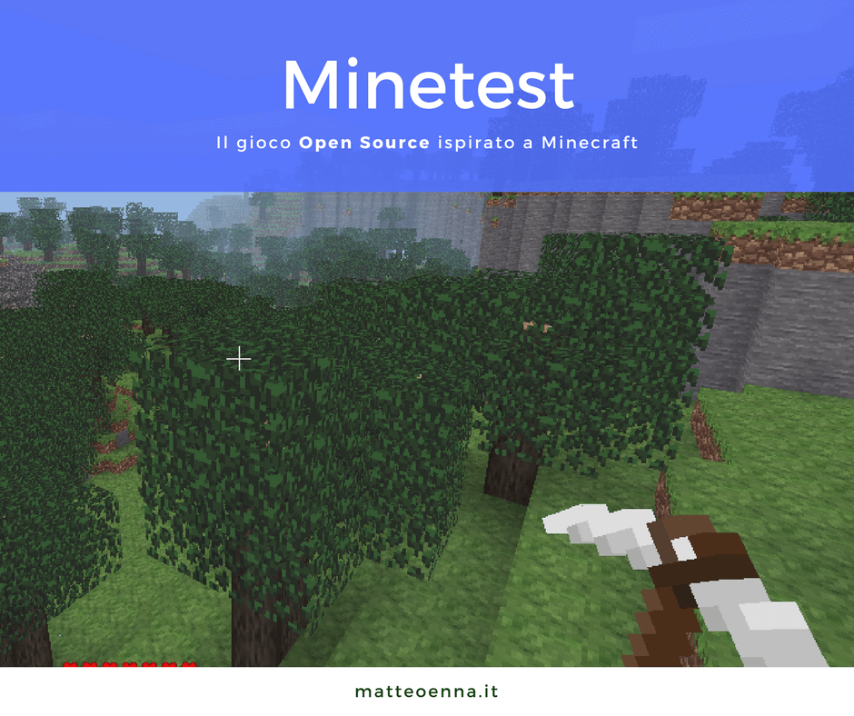 Minetest, il gioco libero ispirato a Minecraft